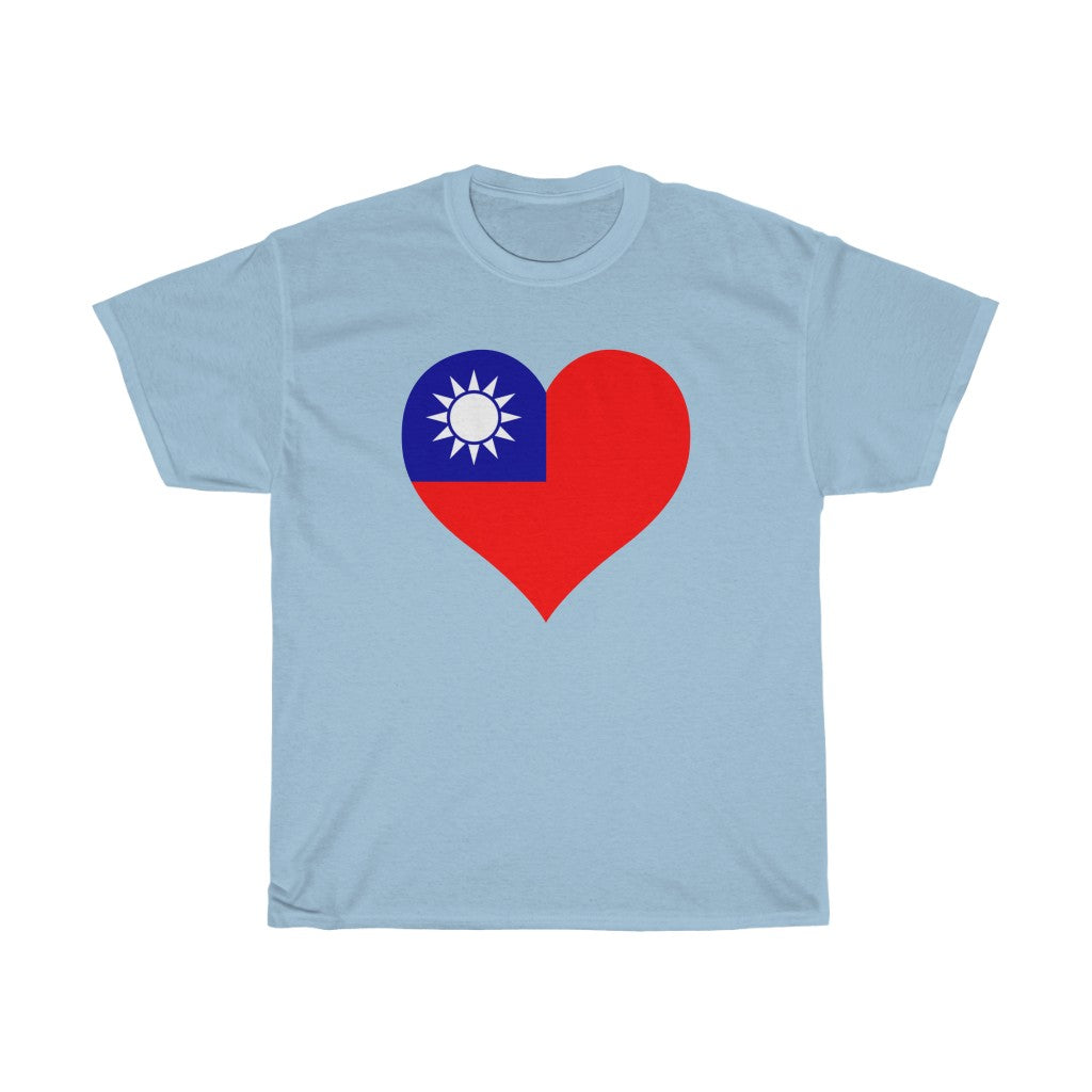 Republic of China - Taiwan Heart Flag Standard Tee - Unisex
