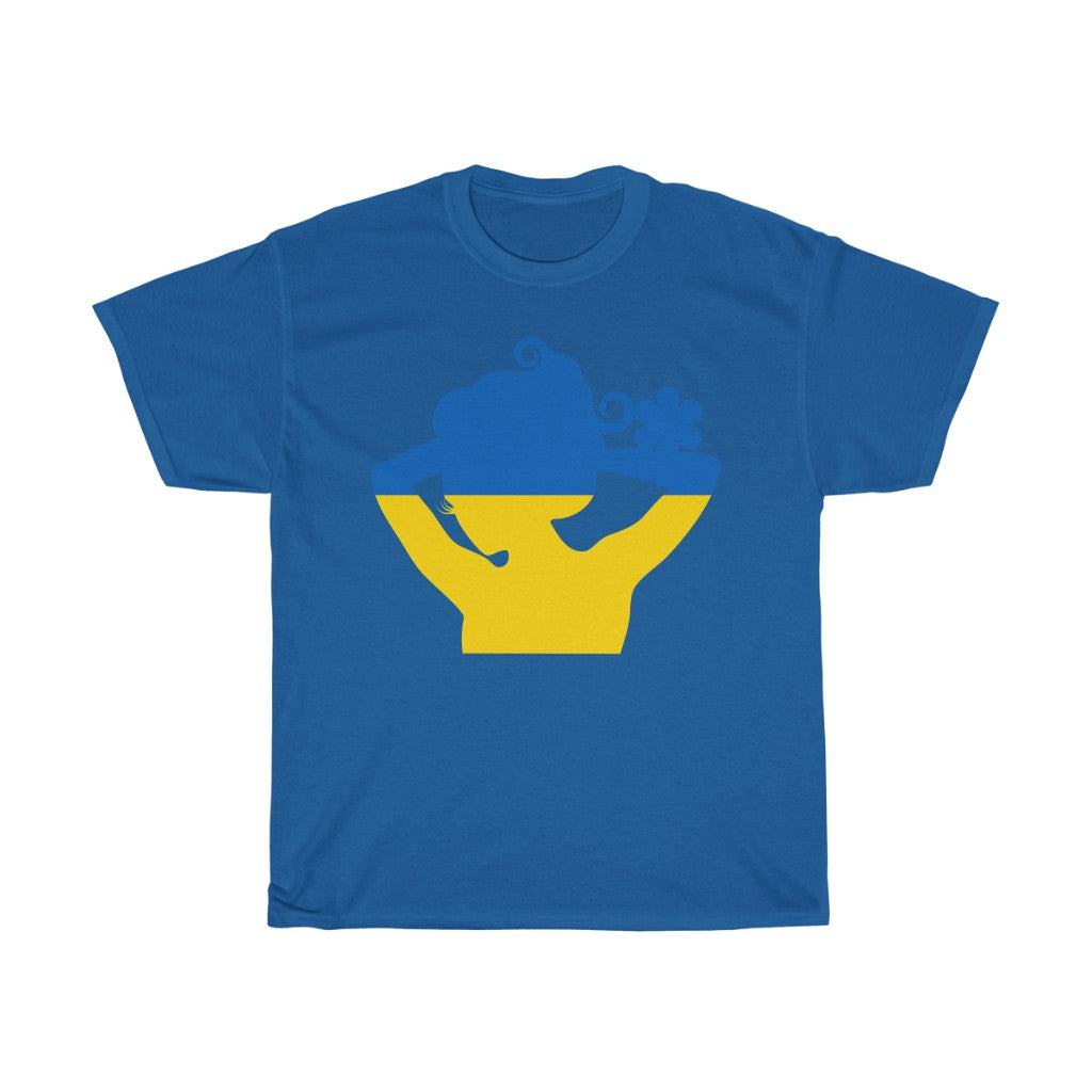 Ukraine Lady Flag Standard Tee - Unisex