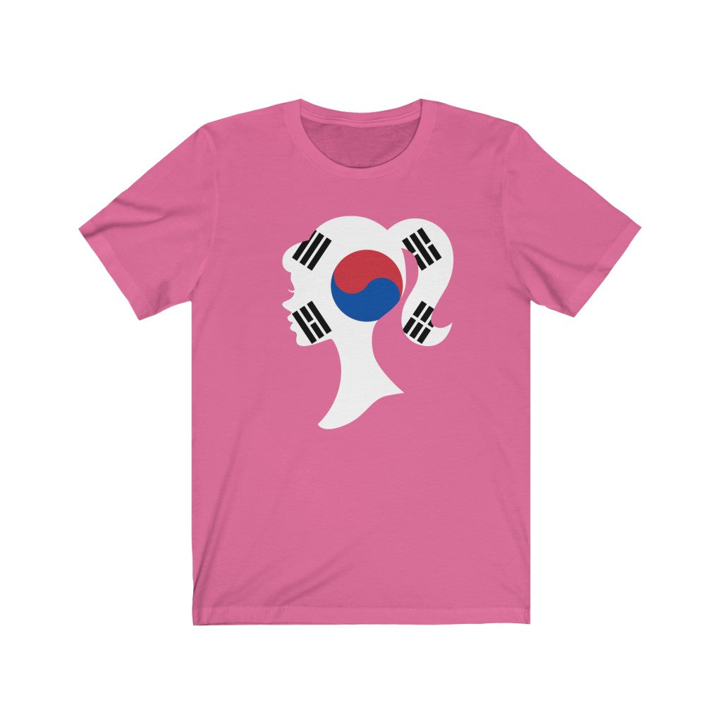 South Korea Girl Flag Premium Tee - Unisex