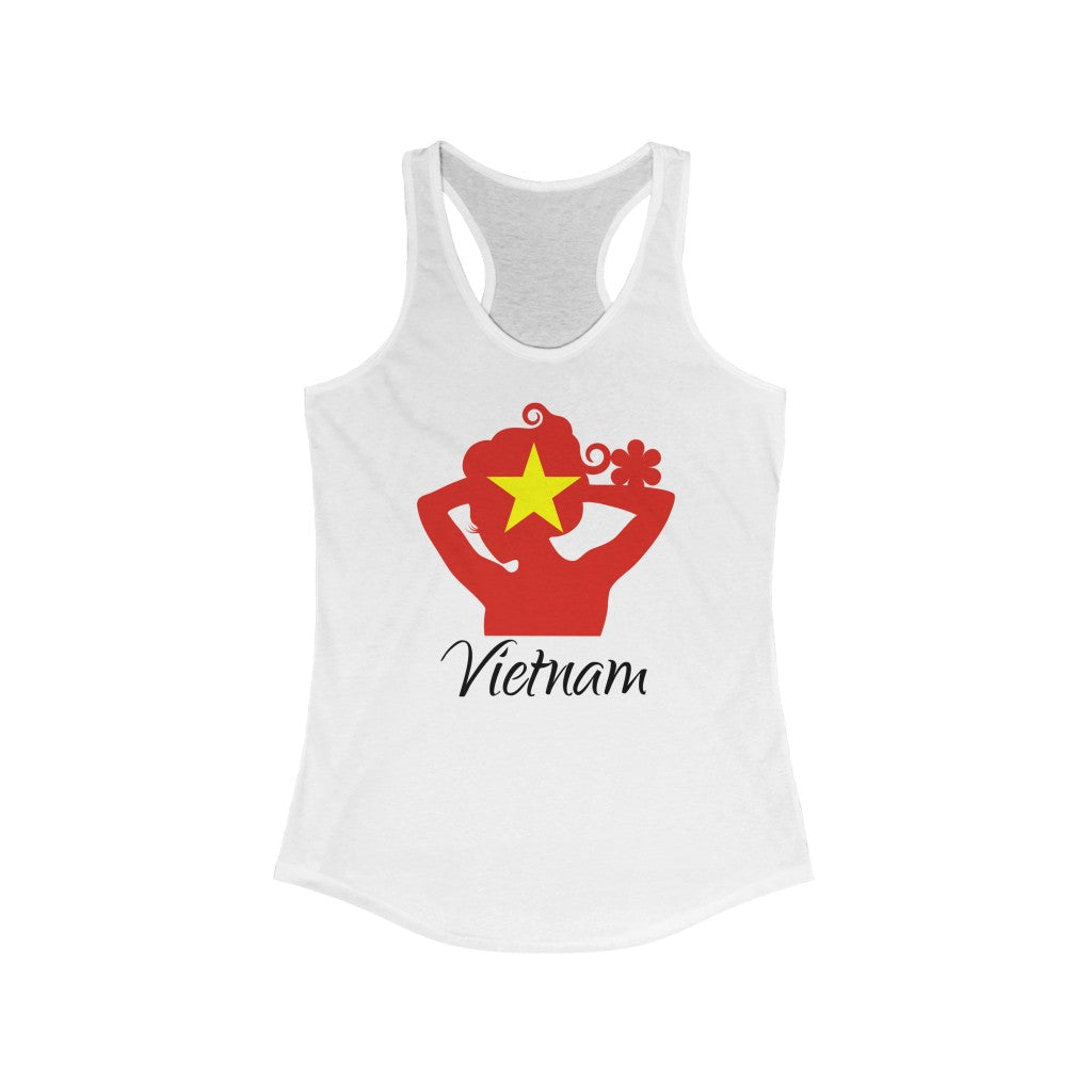 Vietnam Lady Flag Tank 1 - Women