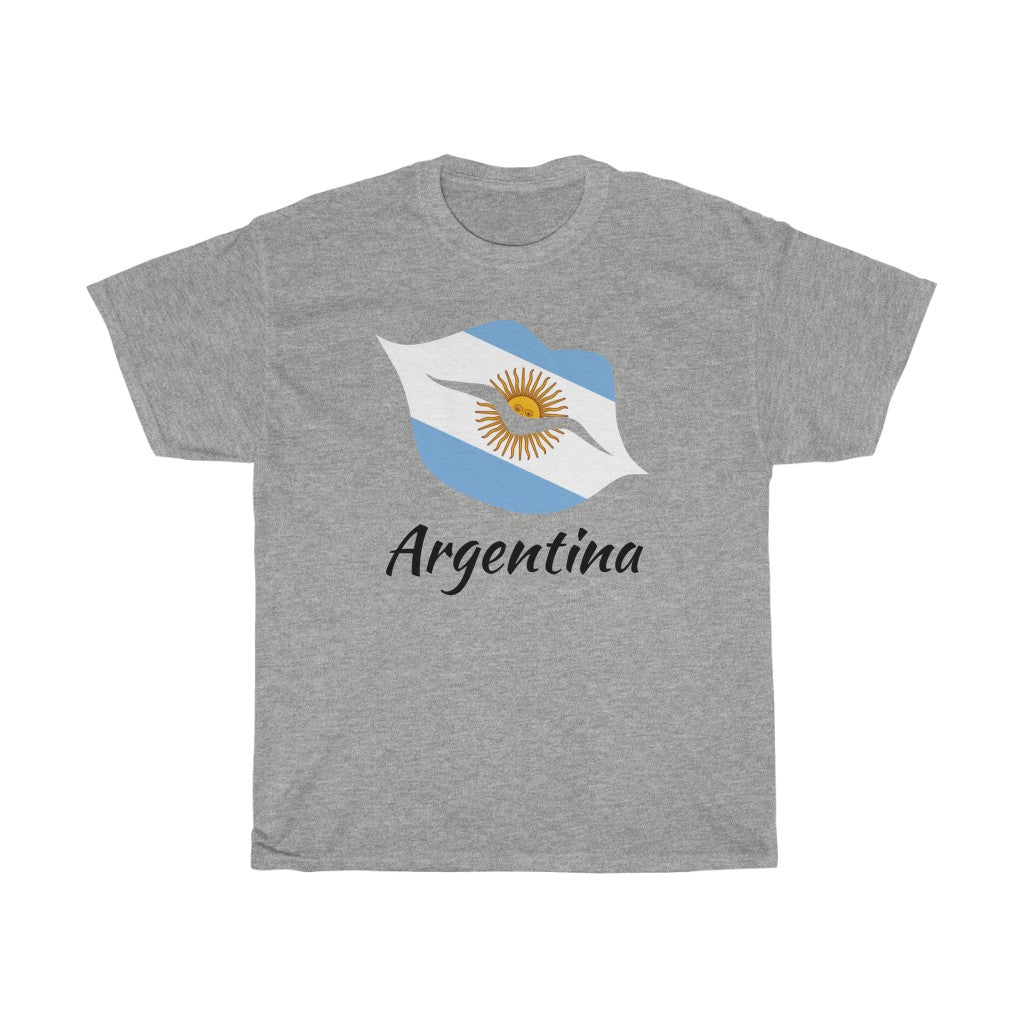 Argentina Lips Flag Standard Tee 1 - Unisex