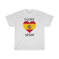 Spain Heart Flag Standard Tee 1 - Unisex