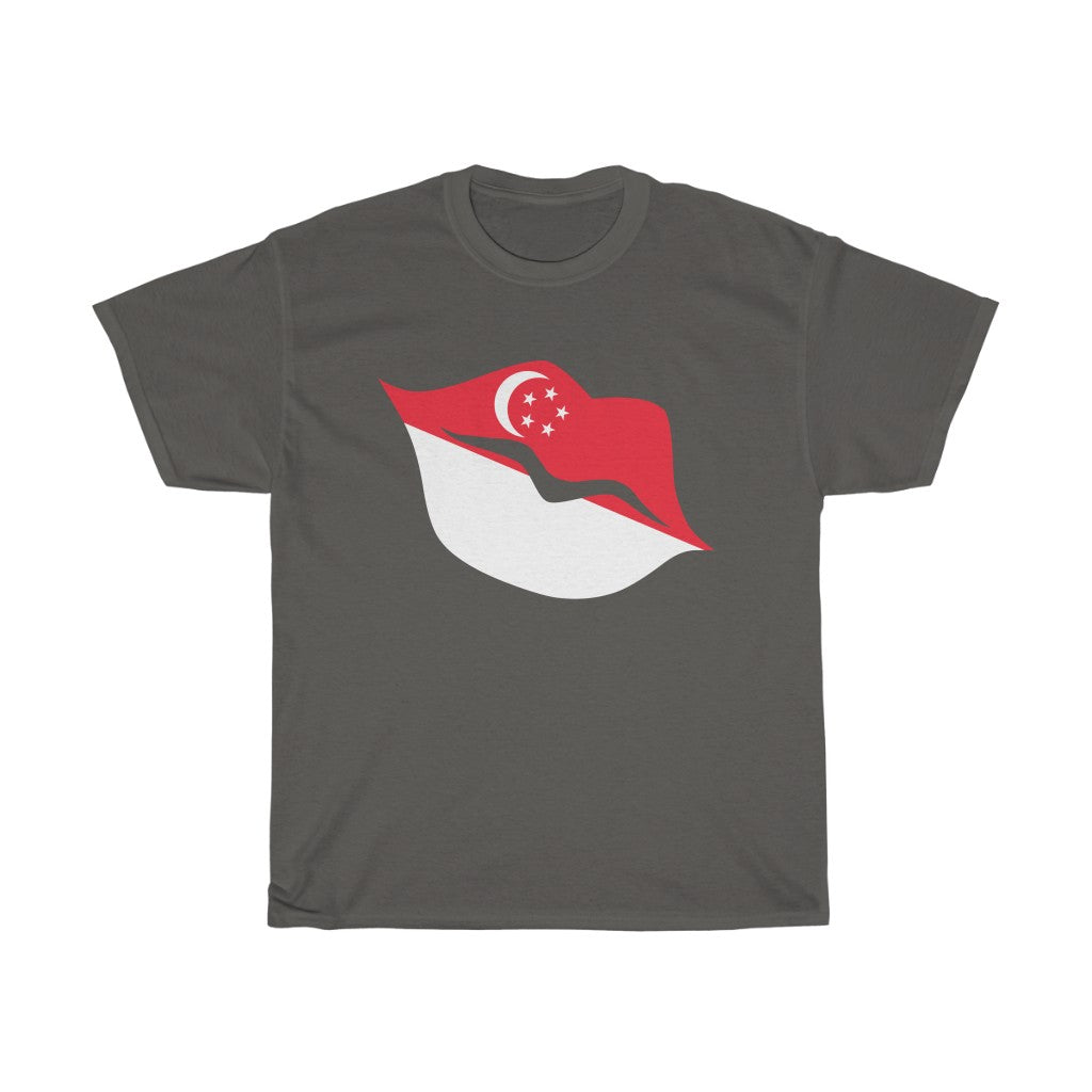 Singapore Lips Flag Standard Tee - Unisex