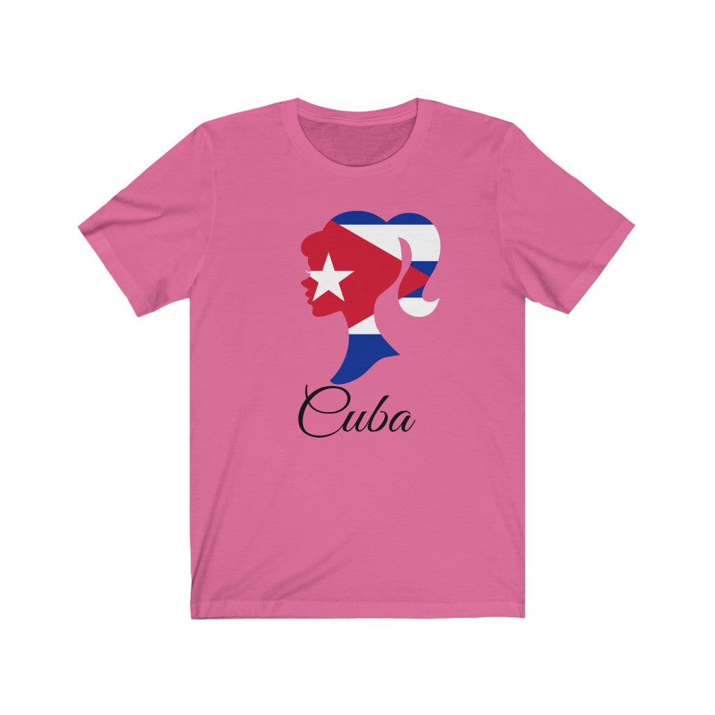 Cuba Girl Flag Premium Tee 1 - Unisex