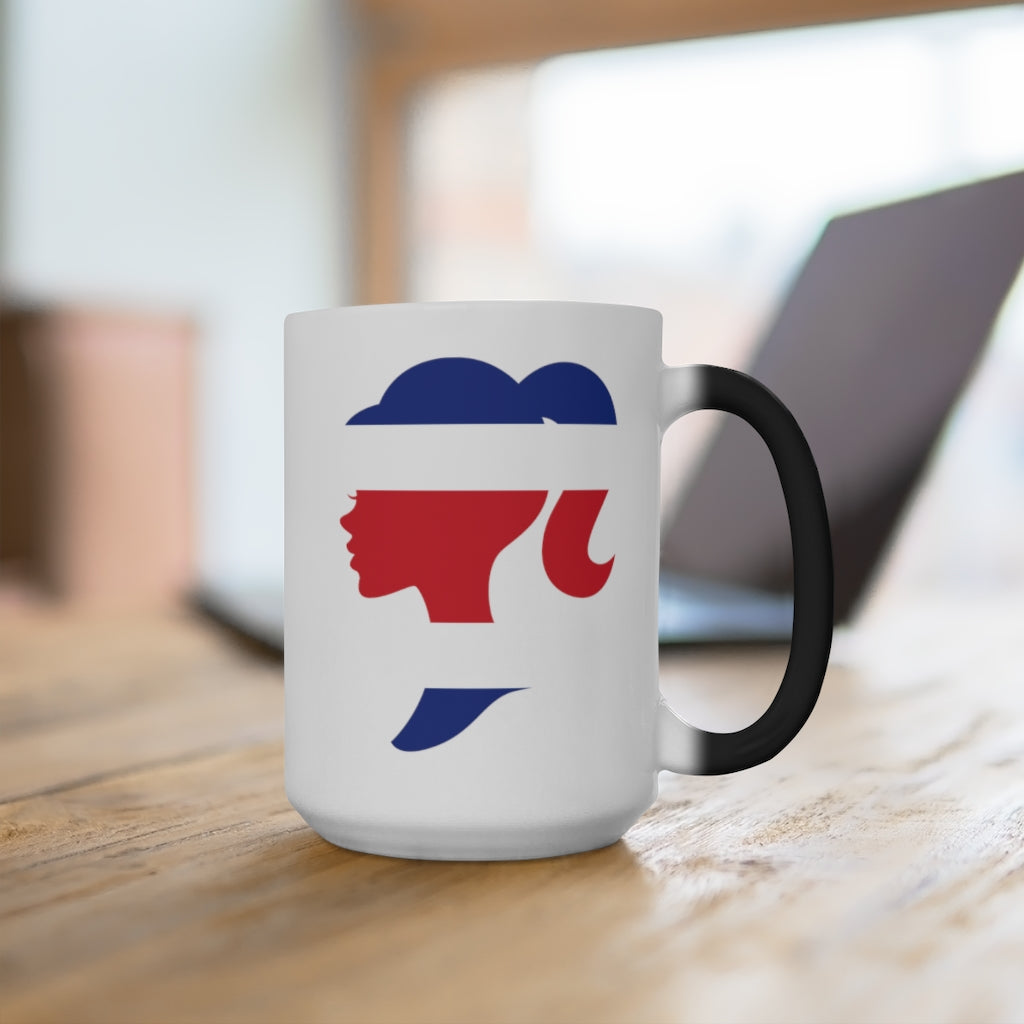 Costa Rica Girl Color Changing Mug