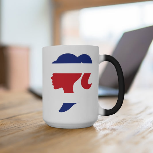 Costa Rica Girl Color Changing Mug