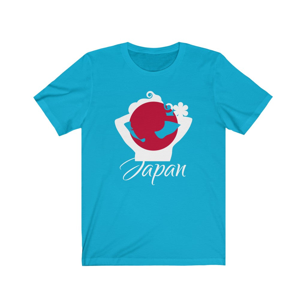Japan Lady Flag Premium Tee 2 - Unisex