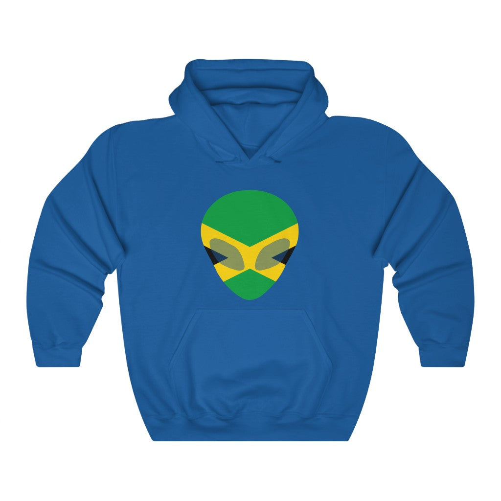 Jamaica Alien Flag Hoodie Sweatshirt - Unisex