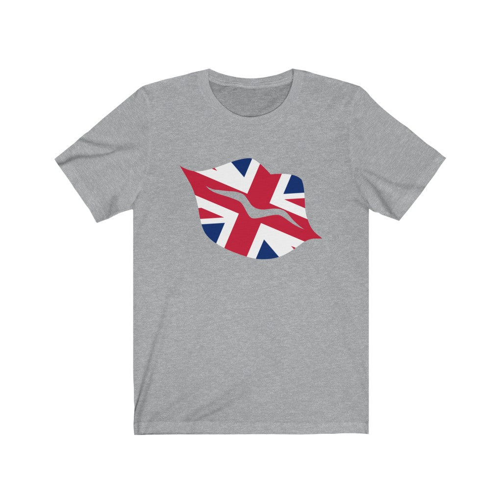 United Kingdom Lips Flag Premium Tee - Unisex