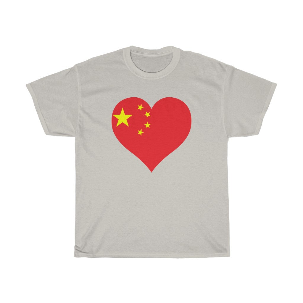 China Heart Flag Standard Tee - Unisex