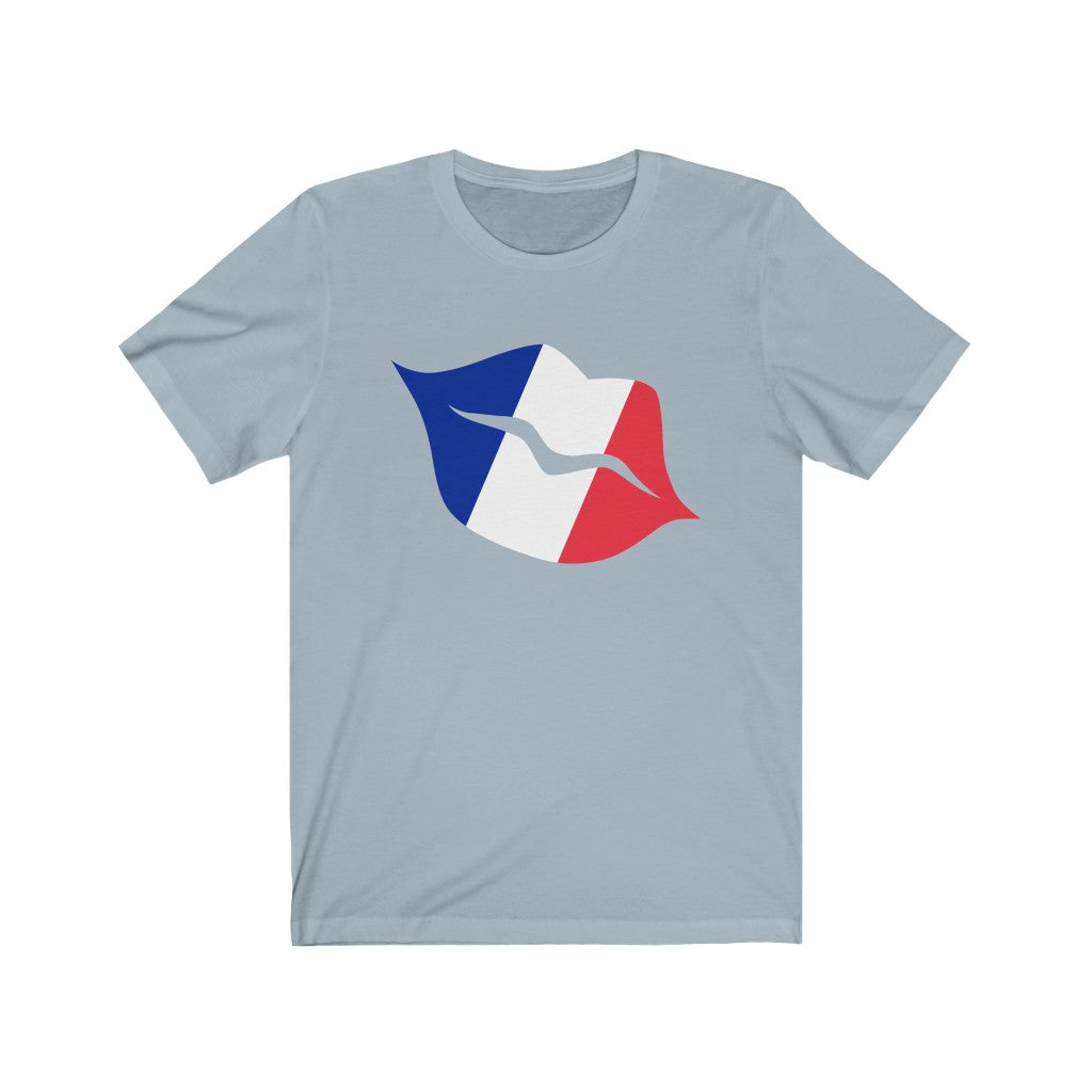 France Lips Flag Premium Tee - Unisex
