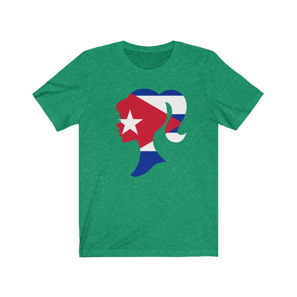 Cuba Girl Flag Premium Tee - Unisex