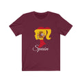 Spain Girl Flag Premium Tee 2 - Unisex