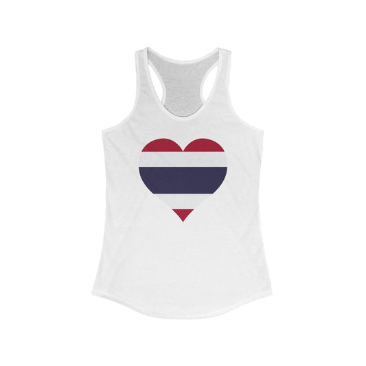Thailand Heart Flag Tank - Women