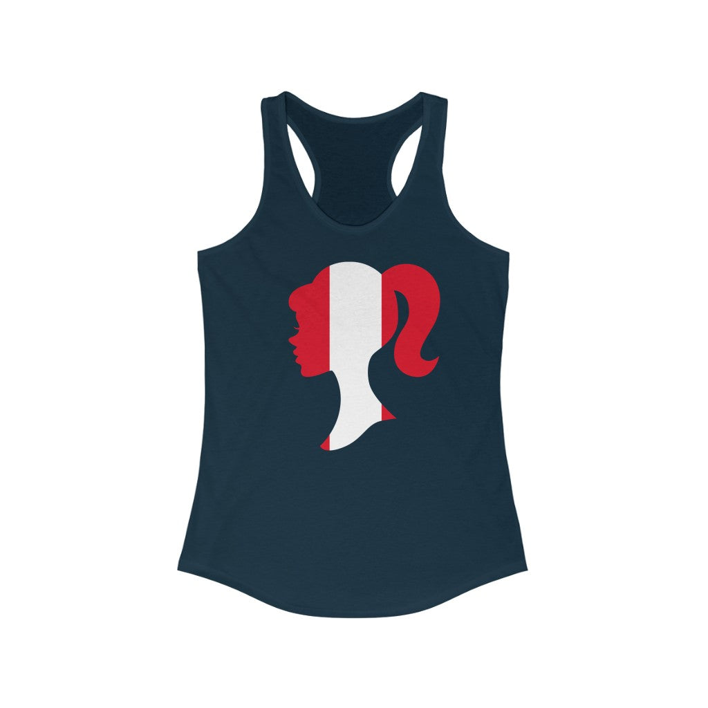 Peru Girl Flag Tank - Women