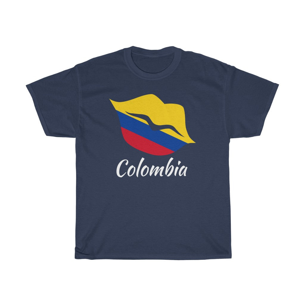 Colombia Lips Flag Standard Tee 2 - Unisex