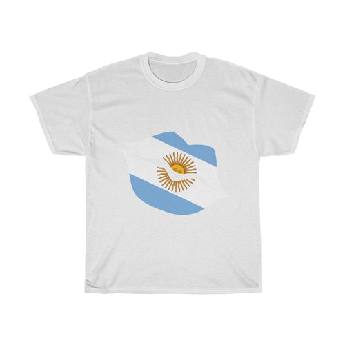 Argentina Lips Flag Standard Tee - Unisex