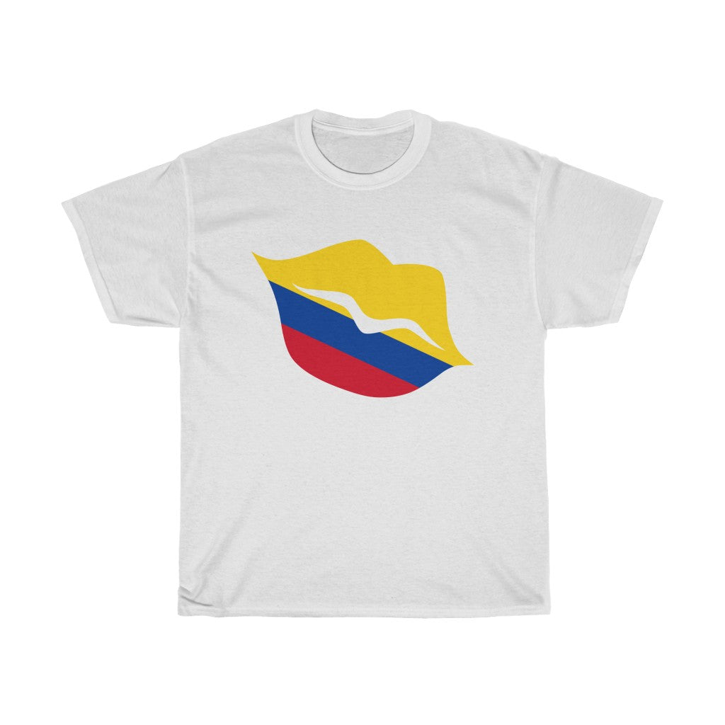 Colombia Lips Flag Standard Tee - Unisex