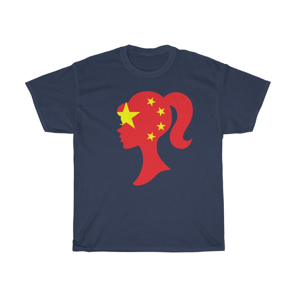 China Girl Flag Standard Tee - Unisex