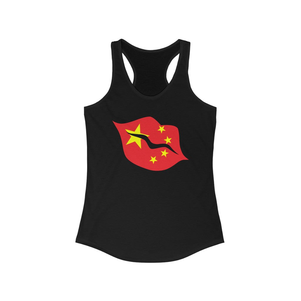 China Lips Flag Tank - Women