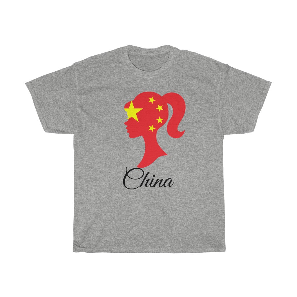 China Girl Flag Standard Tee 1 - Unisex