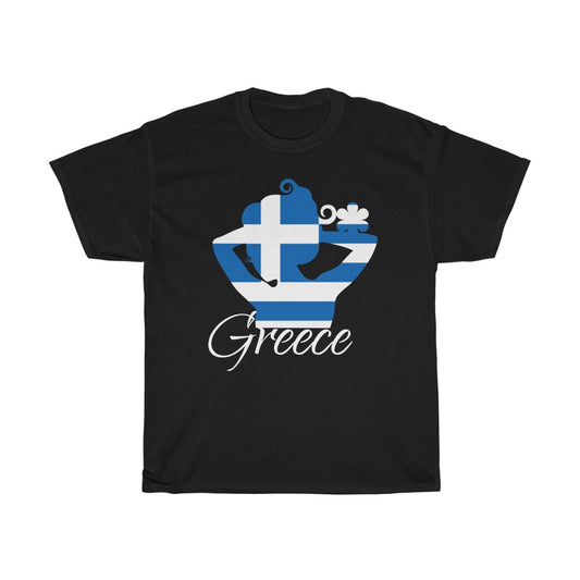 Greece Lady Flag Standard Tee 2 - Unisex