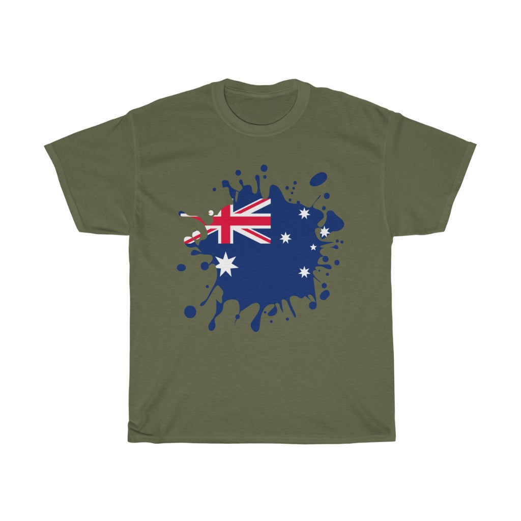 Australia Splat Flag Standard Tee - Unisex