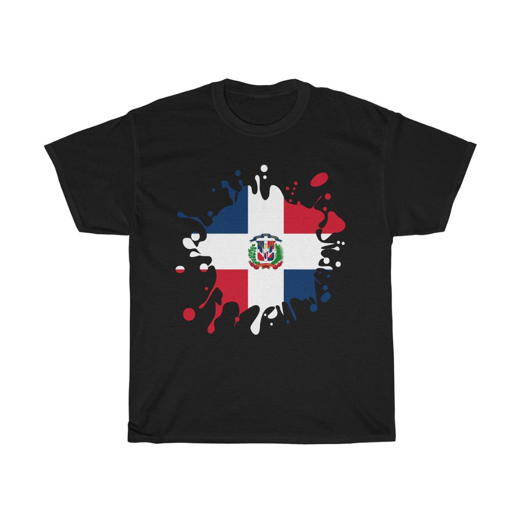 Dominican Republic Splat Flag Standard Tee - Unisex