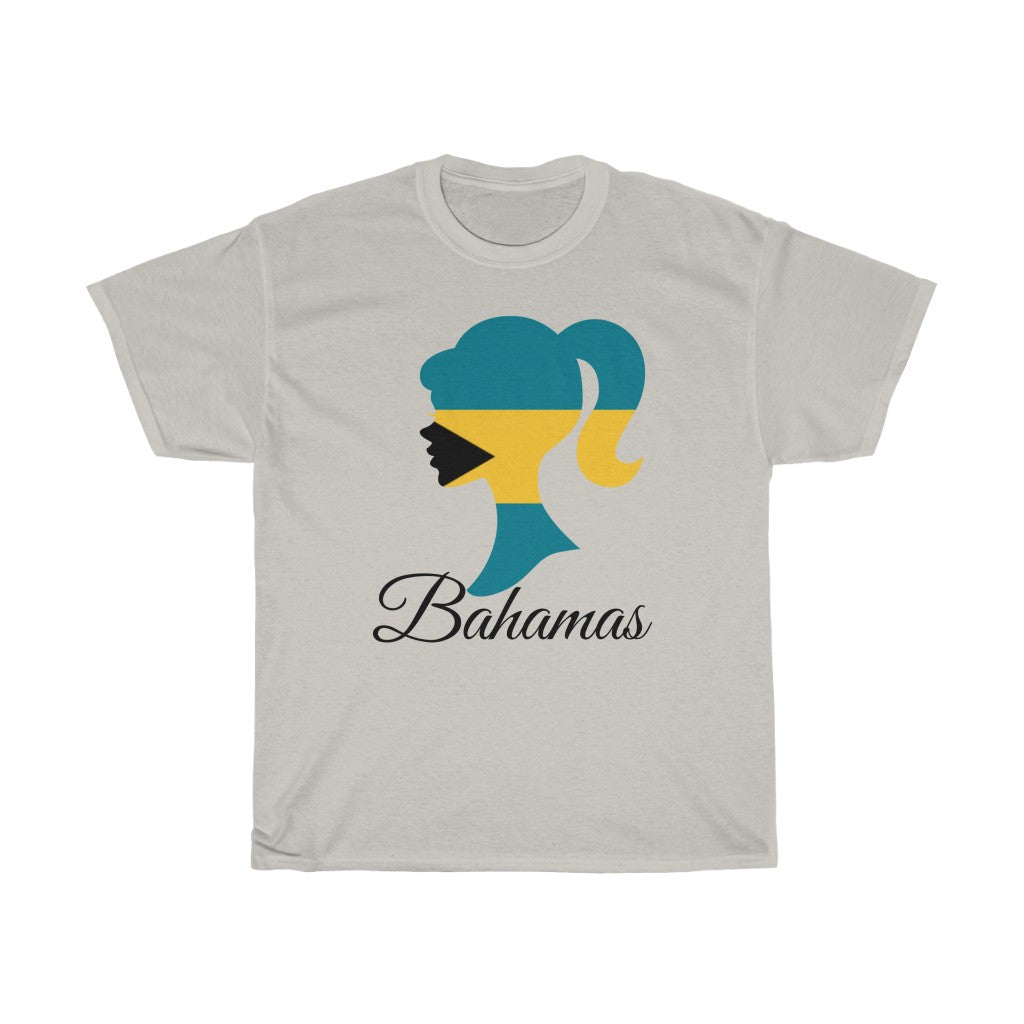 Bahamas Girl Flag Standard Tee 1 - Unisex