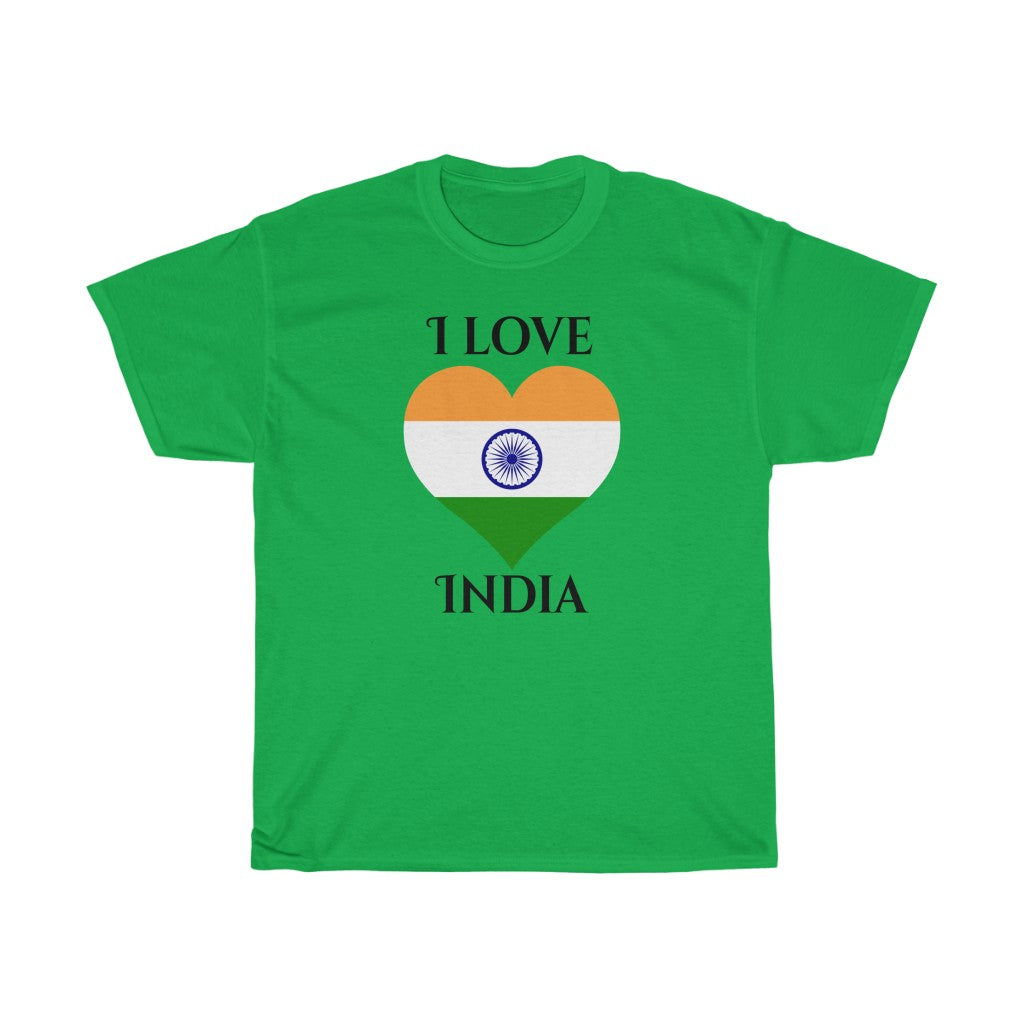 India Heart Flag Standard Tee 1 - Unisex