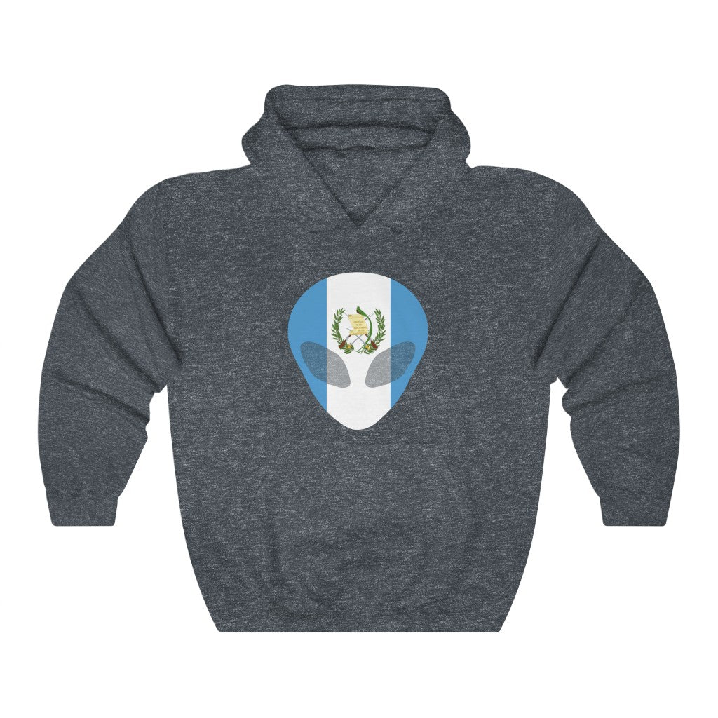Guatemala Alien Flag Hoodie Sweatshirt - Unisex