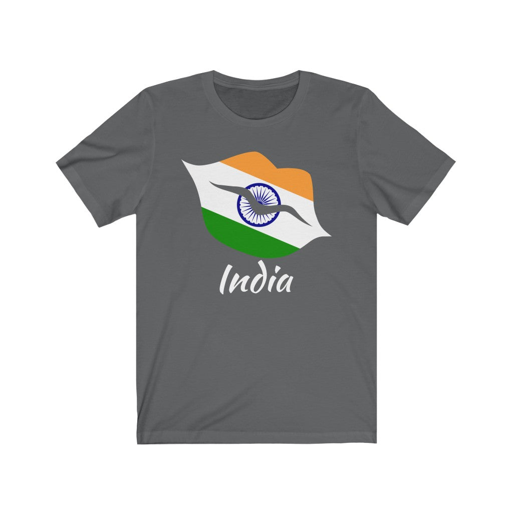 India Lips Flag Premium Tee 2 - Unisex