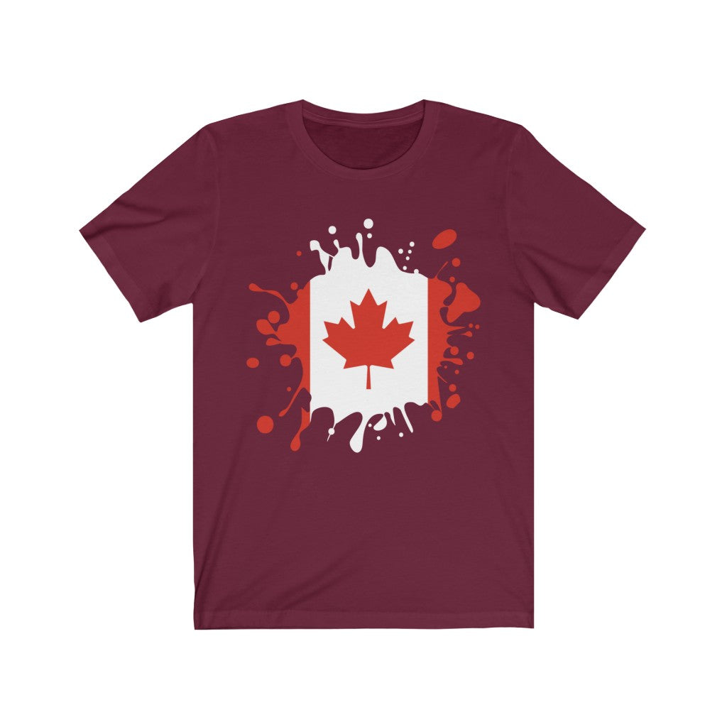 Canada Splat Flag Premium Tee - Unisex