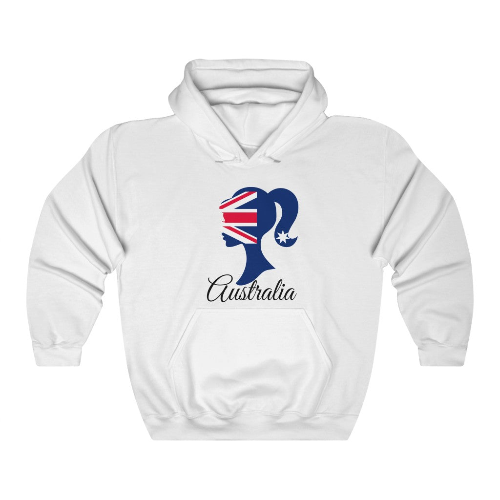 Australia Girl Flag Hoodie Sweatshirt 1 - Unisex