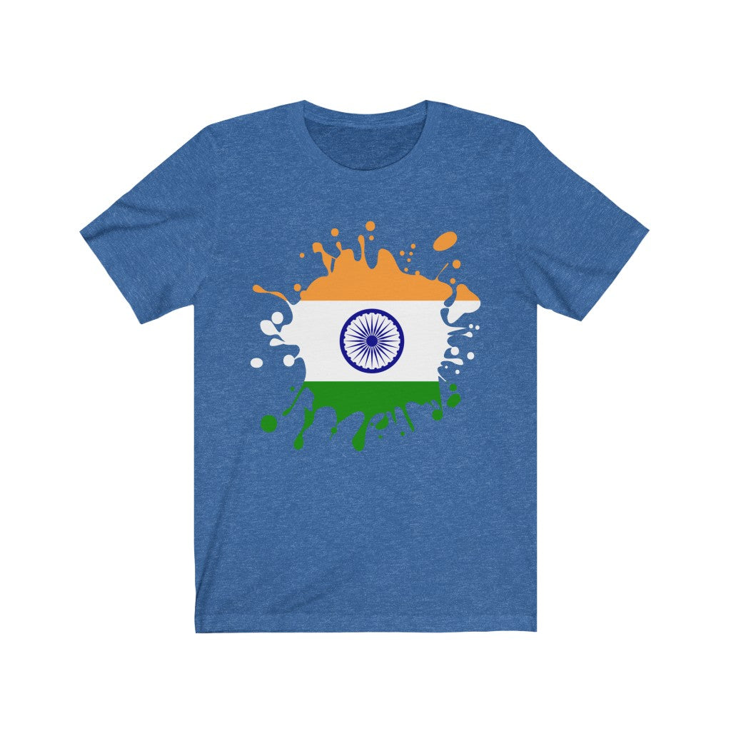 India Splat Flag Premium Tee - Unisex