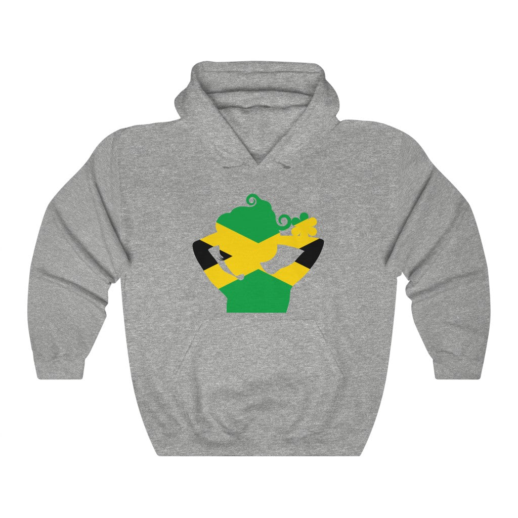 Jamaica Lady Flag Hoodie Sweatshirt - Unisex