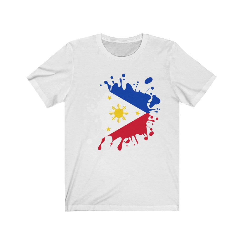 Philippines Splat Flag Premium Tee - Unisex