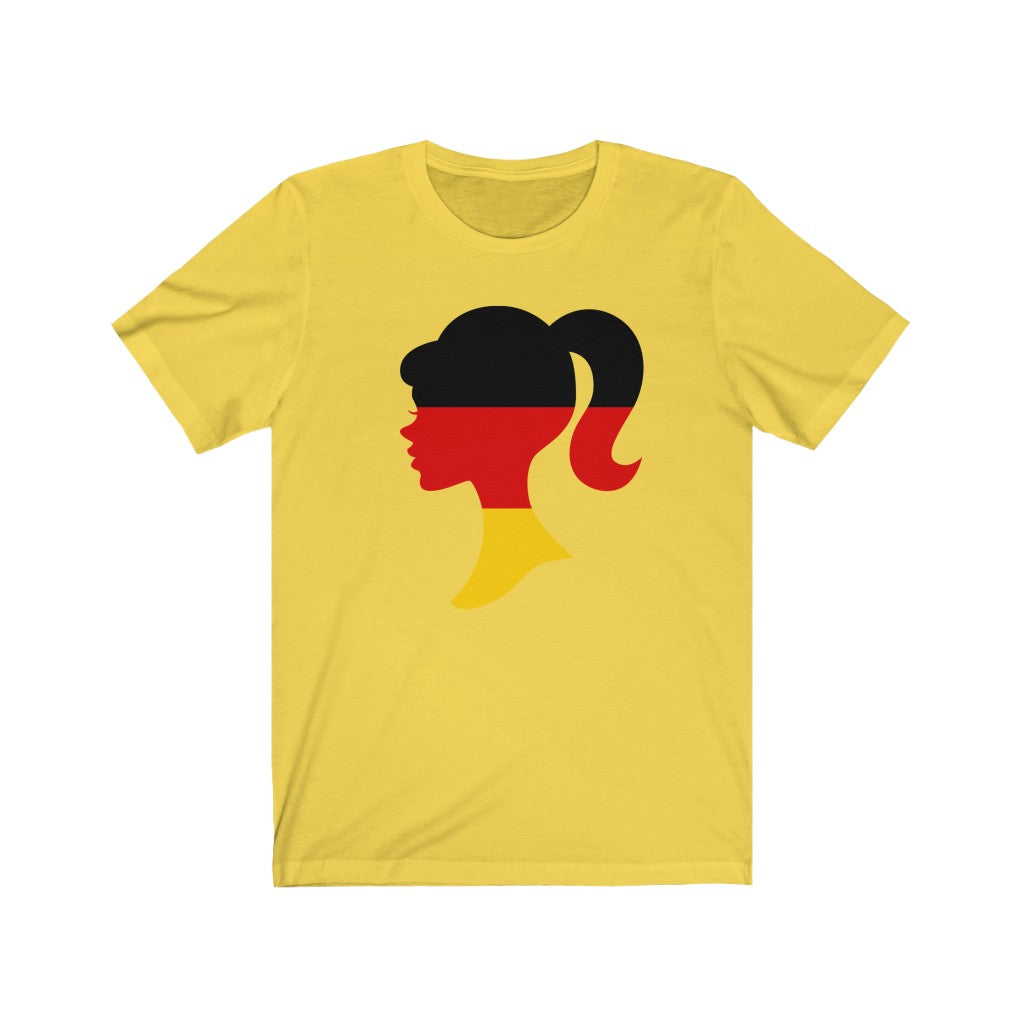 Germany Girl Flag Premium Tee - Unisex