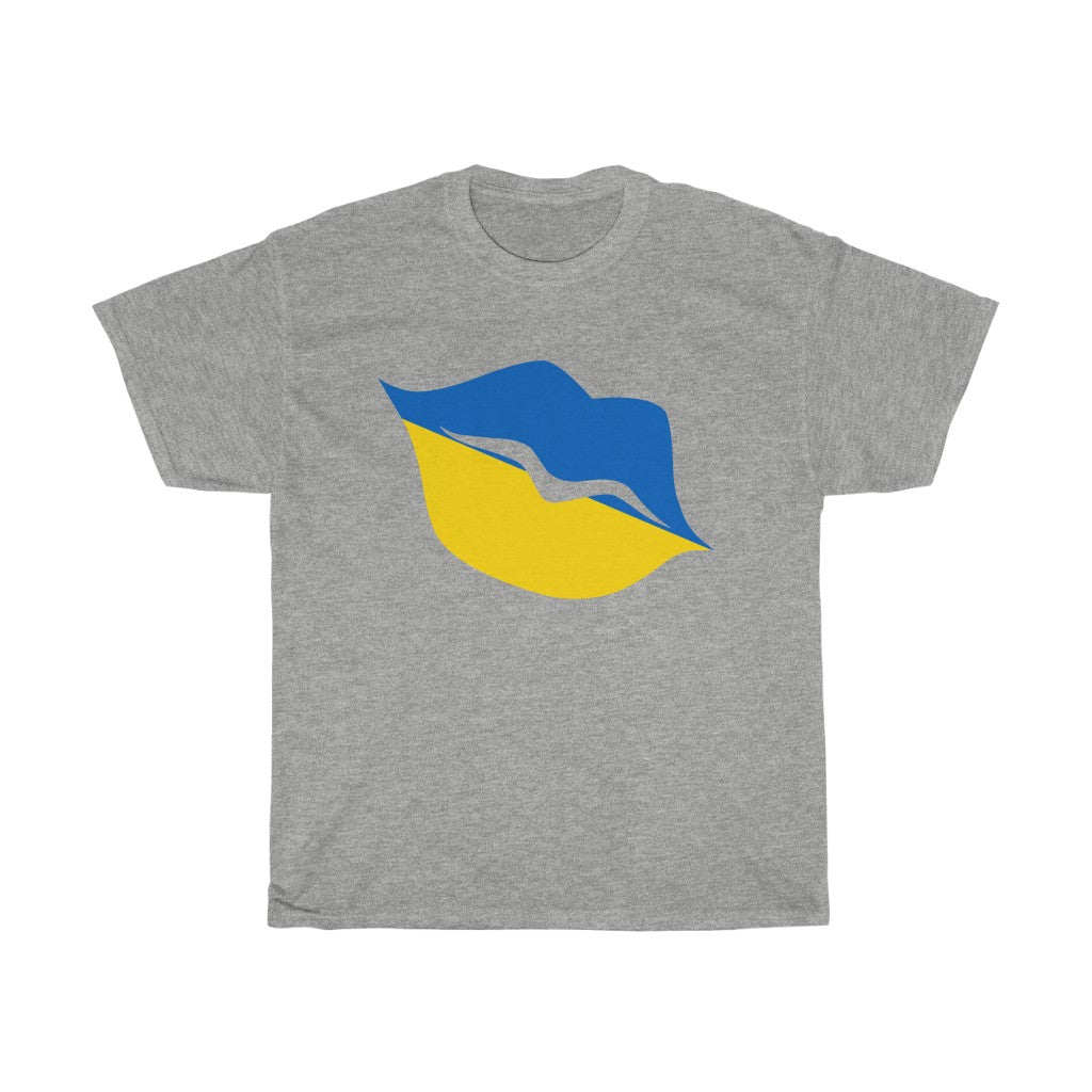 Ukraine Lips Flag Standard Tee - Unisex