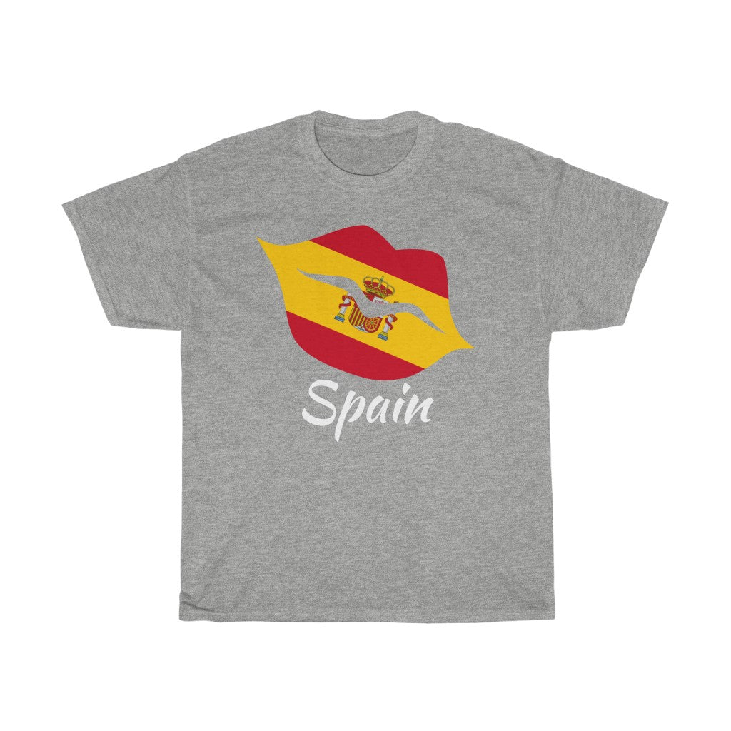 Spain Lips Flag Standard Tee 2 - Unisex