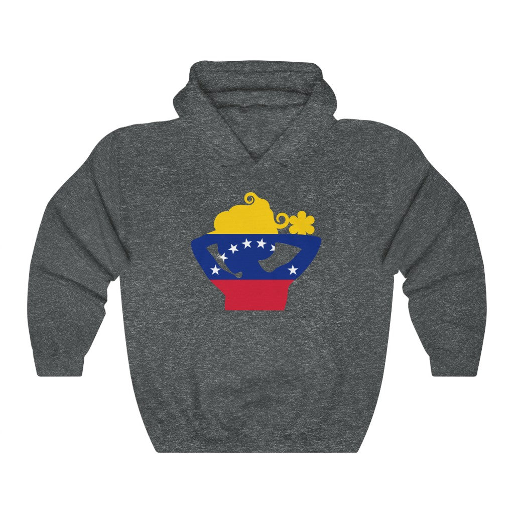 Venezuela Lady Flag Hoodie Sweatshirt - Unisex