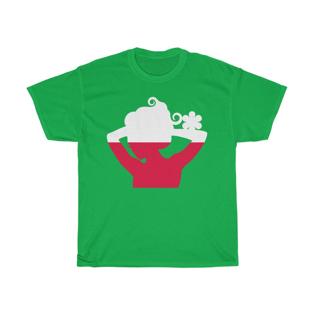 Poland Lady Flag Standard Tee - Unisex