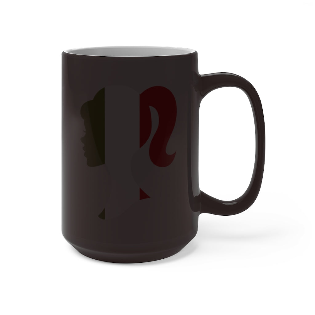 Italy Girl Color Changing Mug