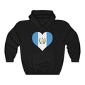 Guatemala Heart Flag Hoodie Sweatshirt - Unisex