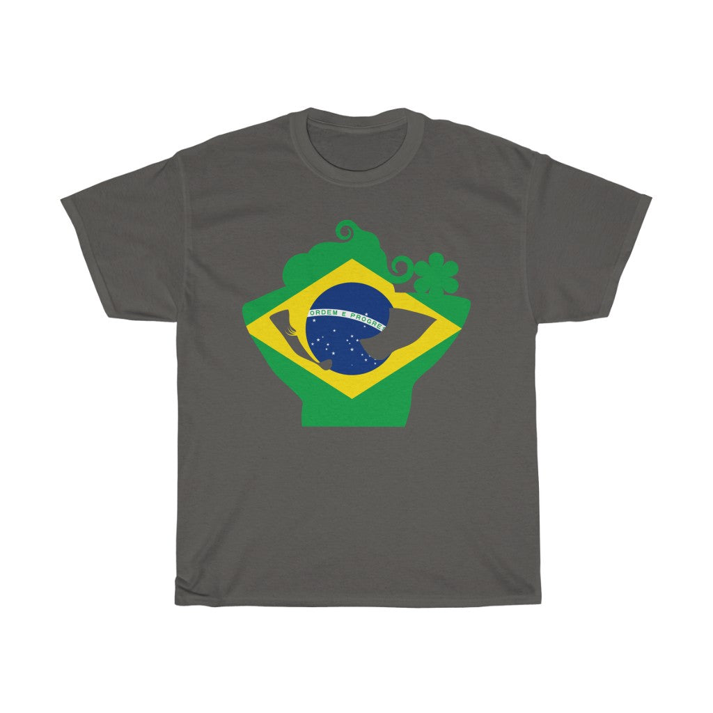 Brazil Lady Flag Standard Tee - Unisex