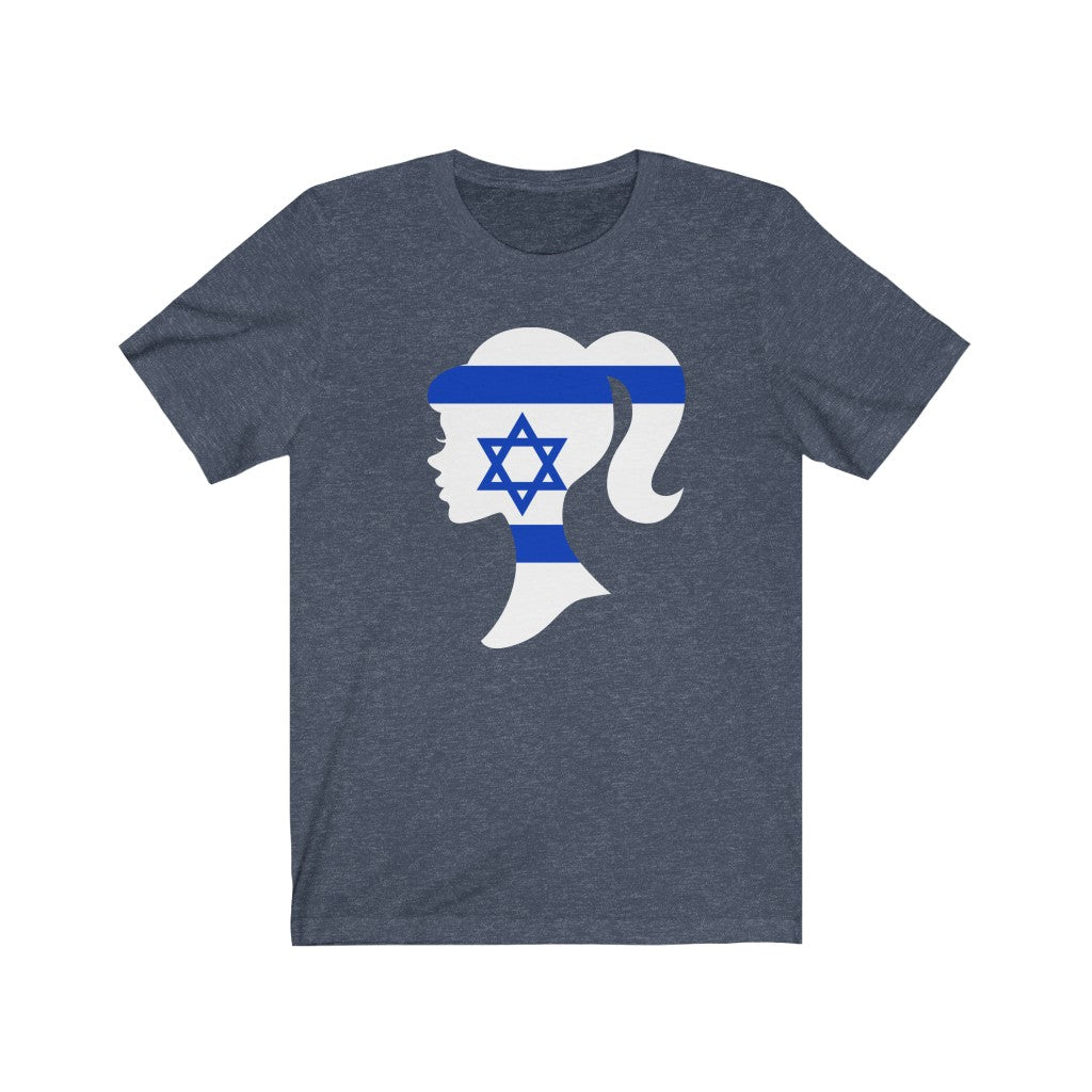 Israel Girl Flag Premium Tee - Unisex