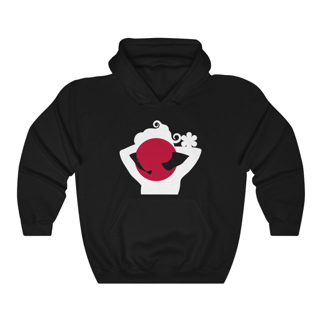 Japan Lady Flag Hoodie Sweatshirt - Unisex