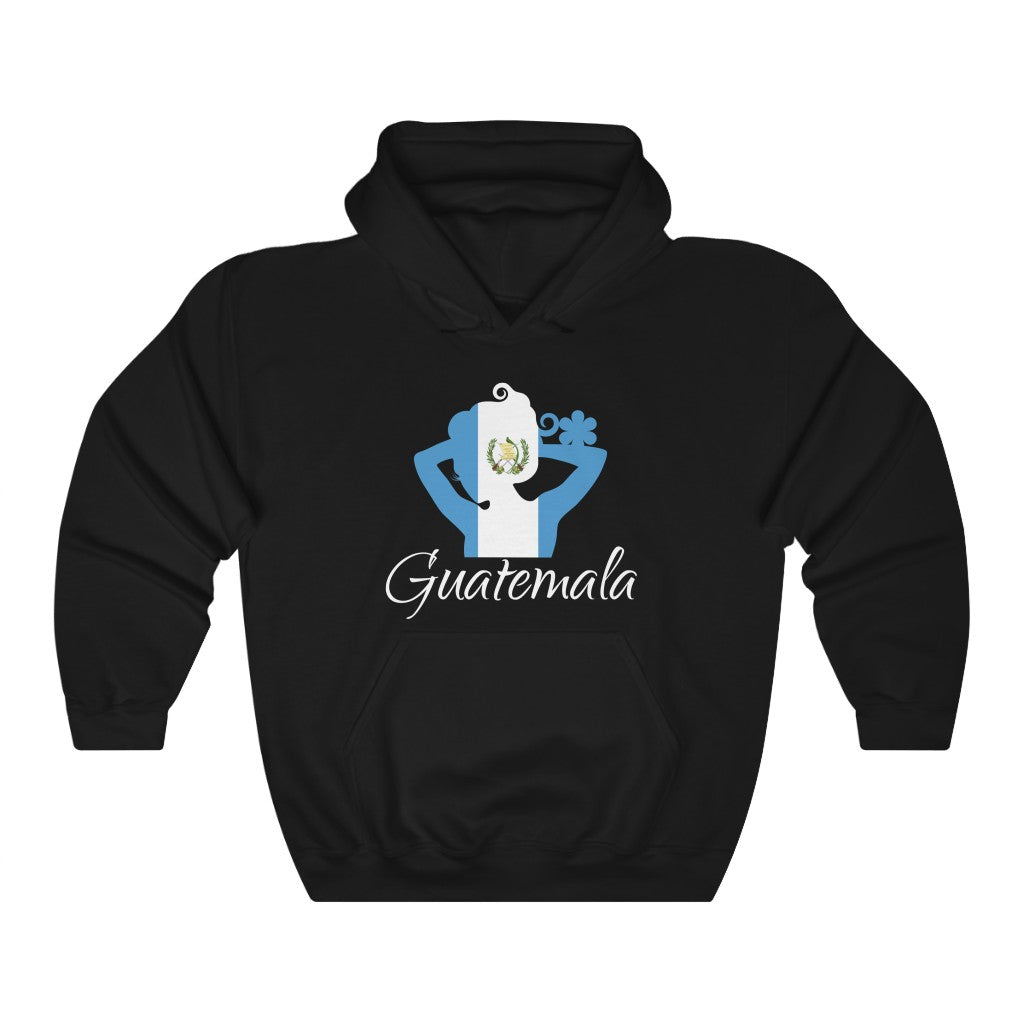 Guatemala Lady Flag Hoodie Sweatshirt 2 - Unisex