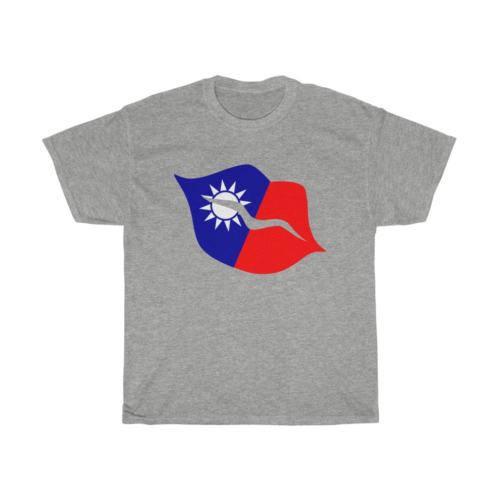 Republic of China (Taiwan) Lips Flag Standard Tee - Unisex